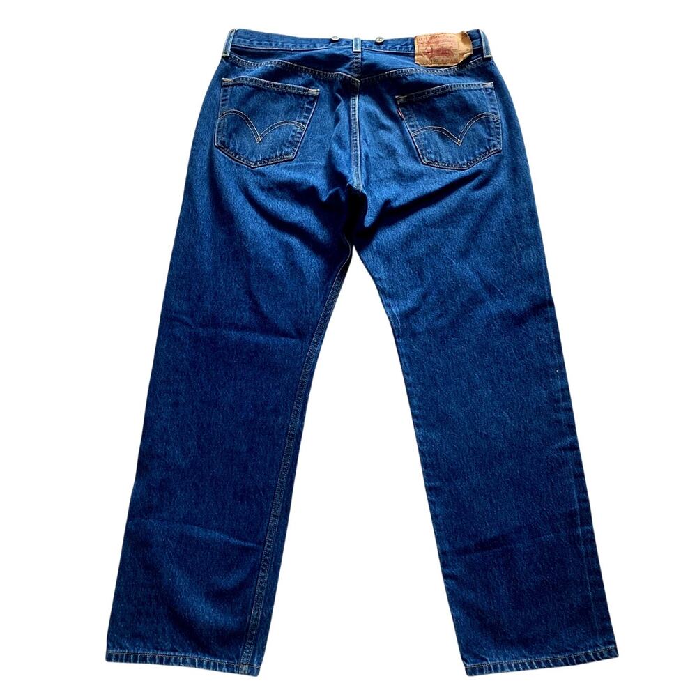 Levi’s 501XX 36X32 Button Fly Straight Leg Jeans with Suspender Buttons Y2K